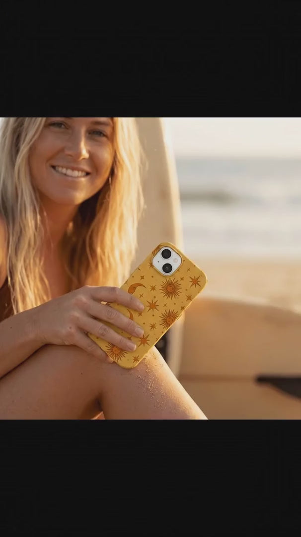 Honey Sun and Moon iPhone 16 Pro Case - Product video demonstration