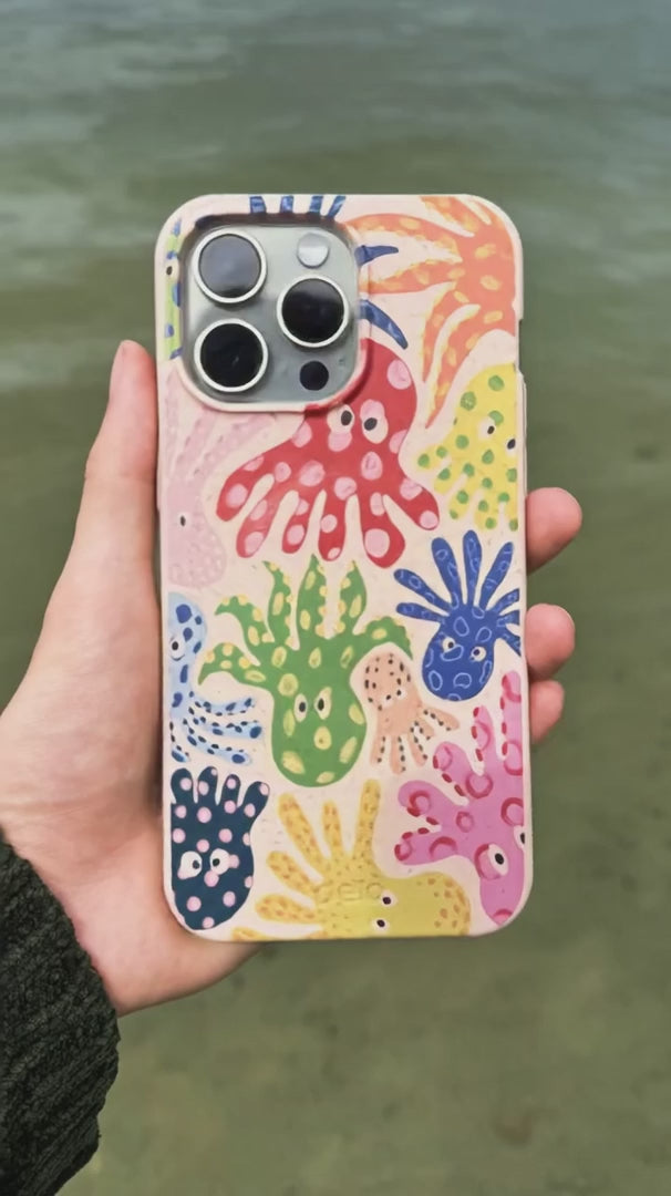 Seashell Octopi iPhone 12 Pro Max Case