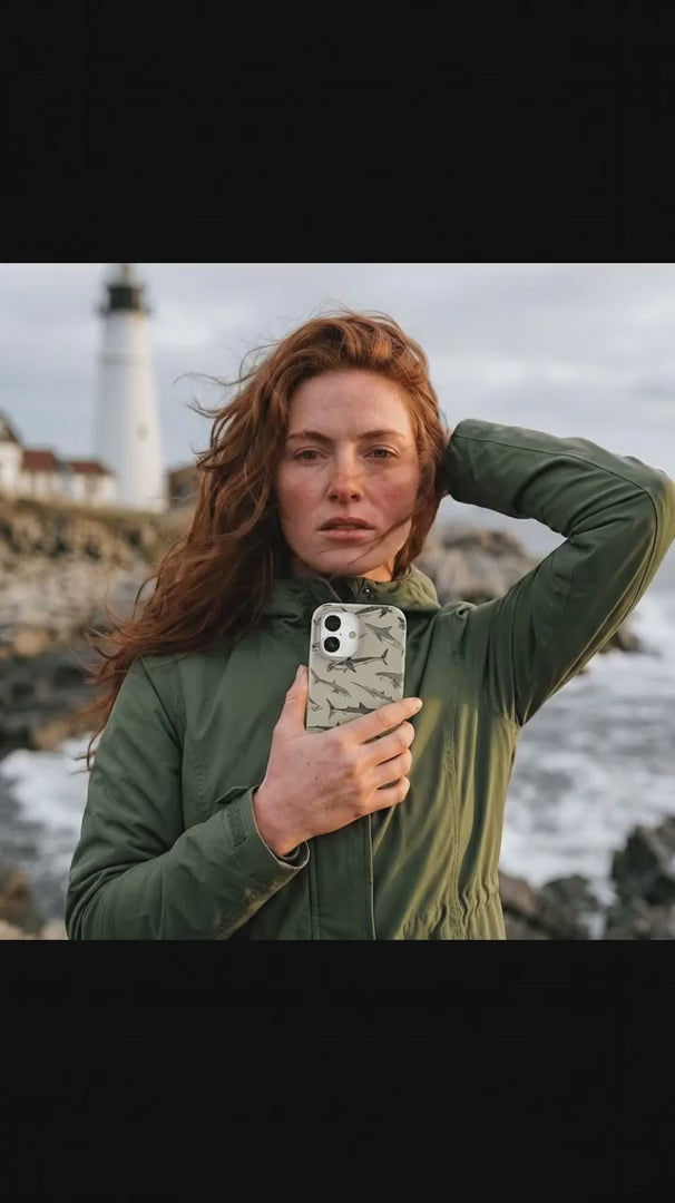 London Fog Shark World iPhone 15 Case - Product video demonstration