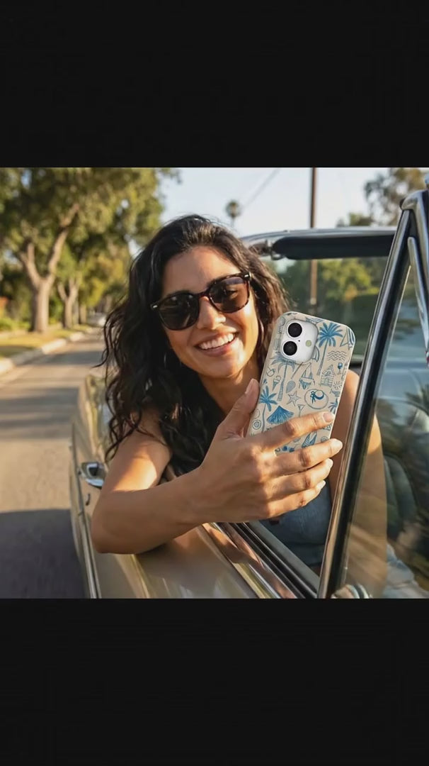 Seashell Salted Ink iPhone 17 Pro Case - Product video demonstration