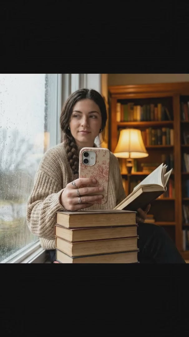 Seashell Rococo Bouquets iPhone 16 Pro Case - Product video demonstration