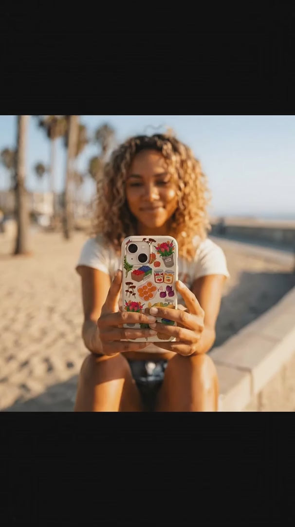 Seashell Farm Market iPhone 17 Pro Case - Product video demonstration