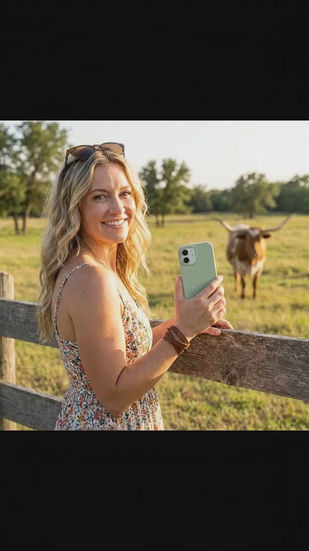 Sage Green iPhone 16 Pro Max Case - Product video demonstration