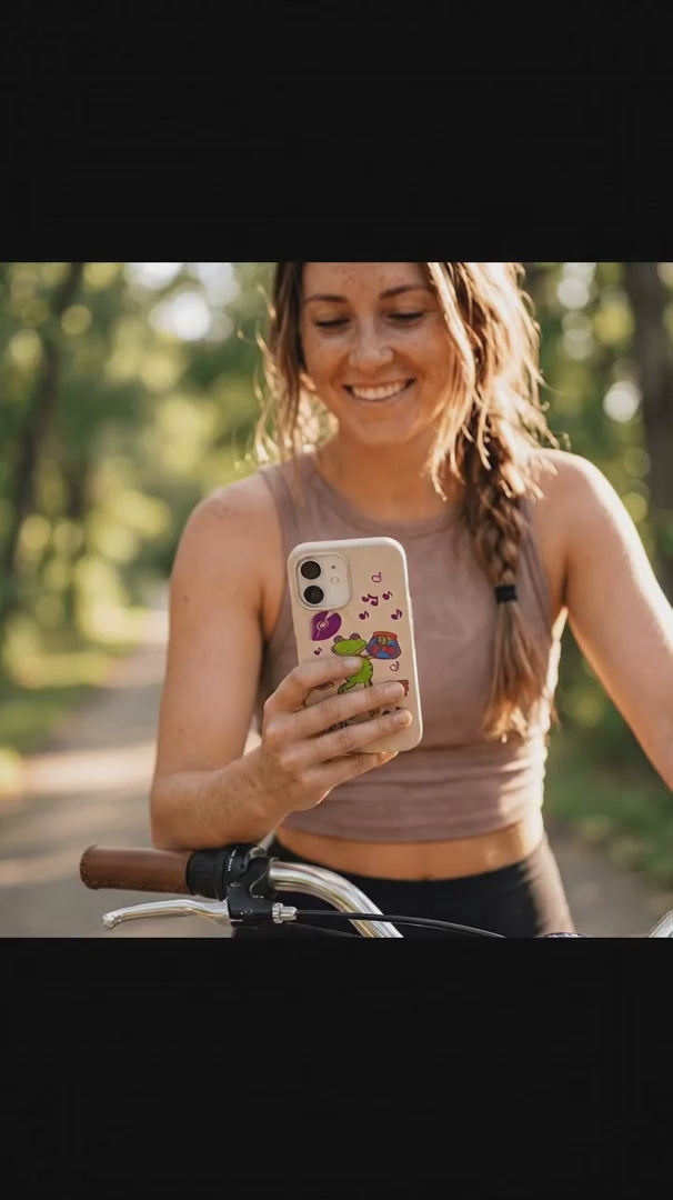 Seashell Frog Party iPhone 16 Pro Max Case - Product video demonstration
