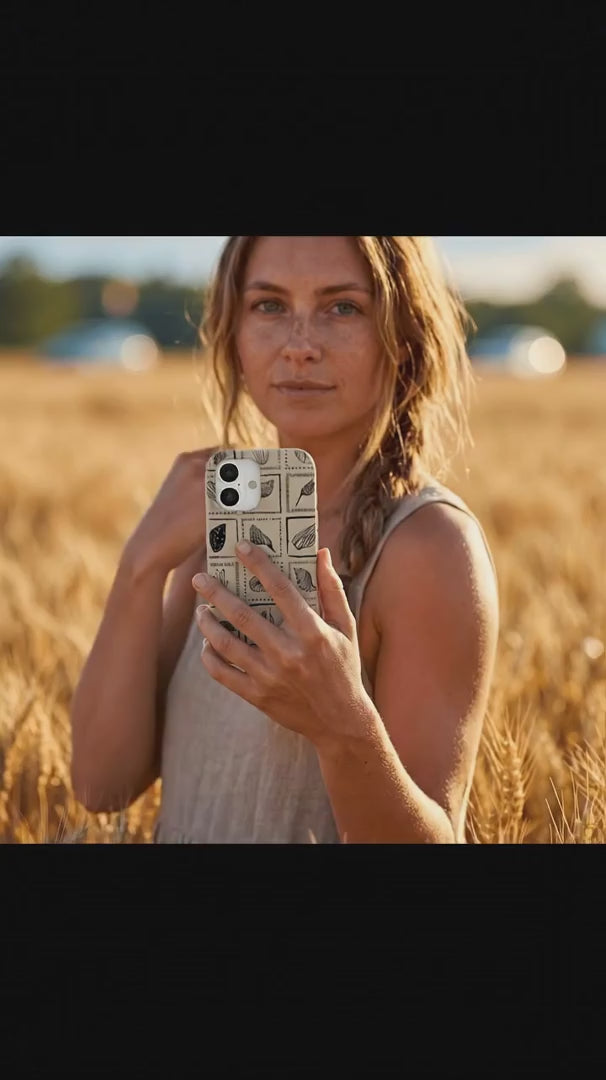 London Fog Coral Tiles iPhone 15 Case - Product video demonstration