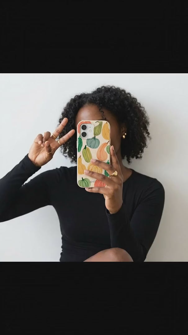 Seashell Autumn Garden iPhone 16 Pro Case - Product video demonstration