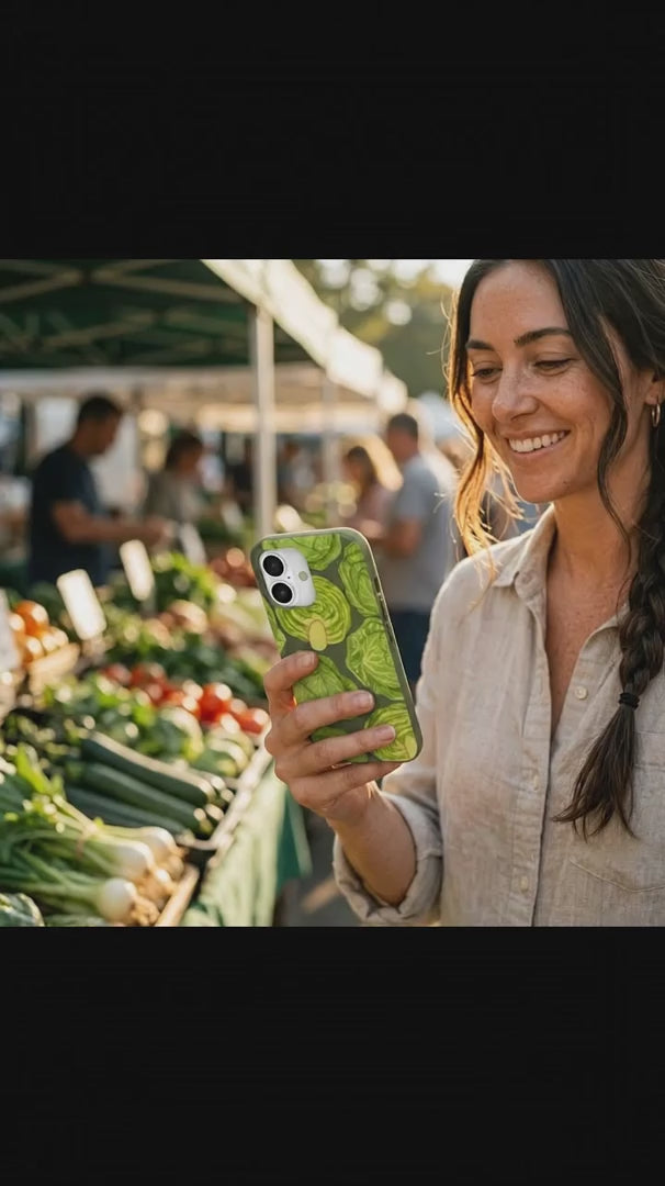 Forest Floor Cabbage Portraits iPhone XR Case