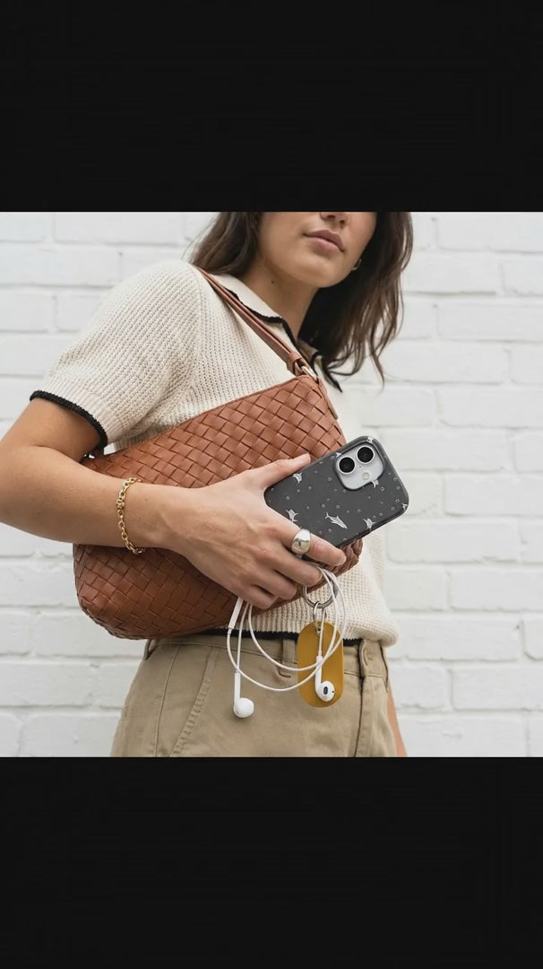 Black Lil Sharks iPhone 16 Pro Case - Product video demonstration