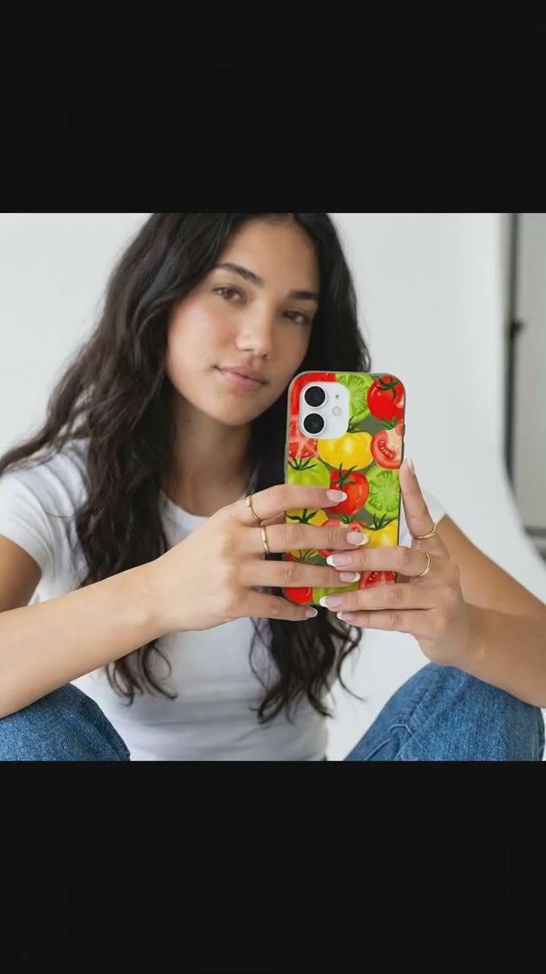 Forest Floor Tomato to Soup iPhone 16 Case - Product video demonstration