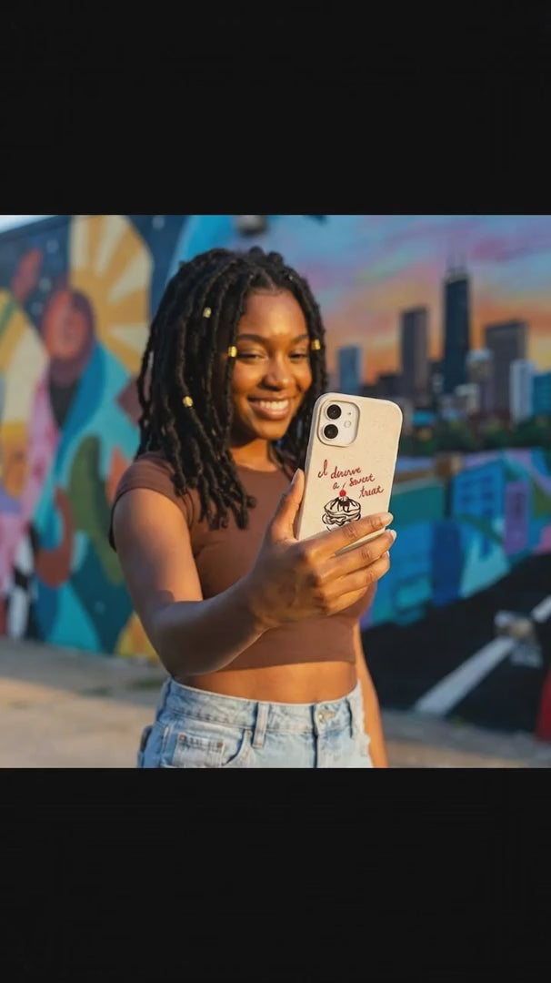 Seashell Sweet Treat iPhone 16 Case - Product video demonstration