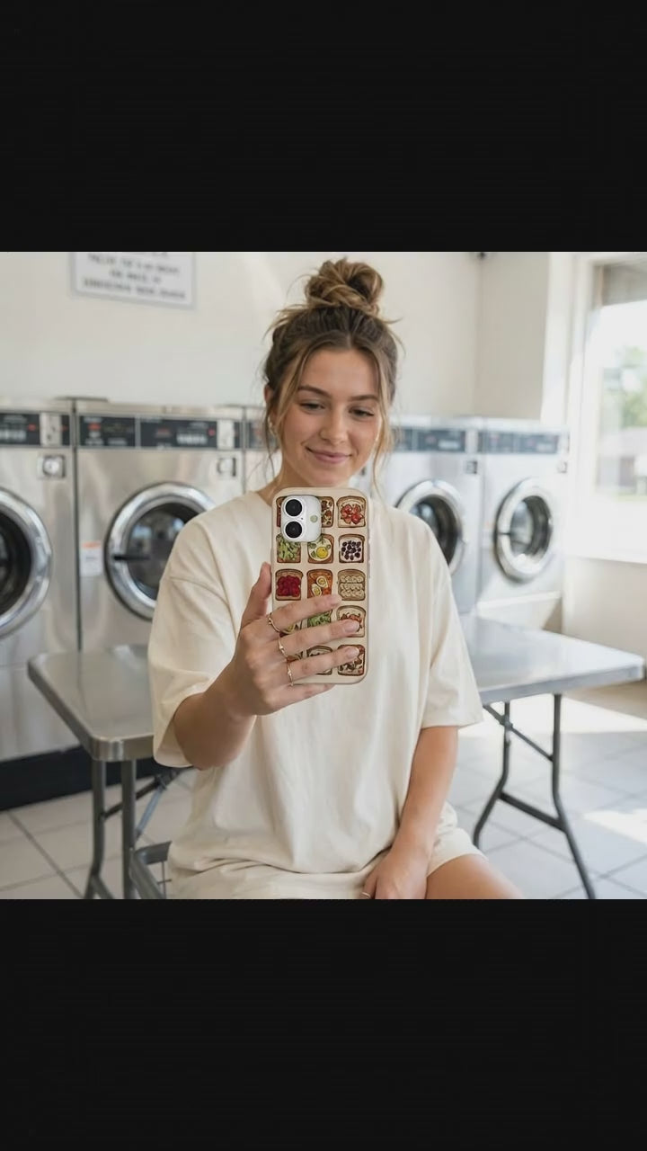 Seashell Toasted iPhone 17 Case - Product video demonstration