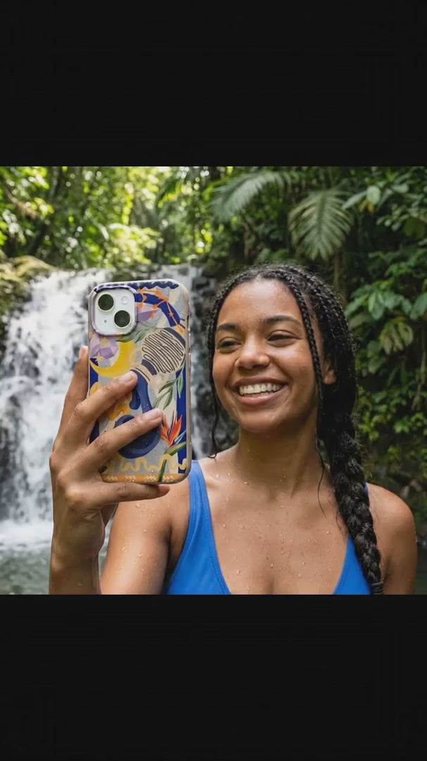 Seashell Aquarius Water iPhone 16 Case - Product video demonstration