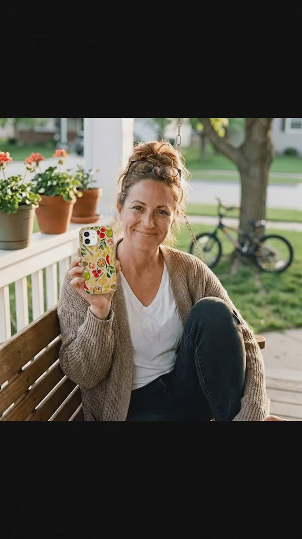 Seashell Pasta Alchemy iPhone 15 Case - Product video demonstration