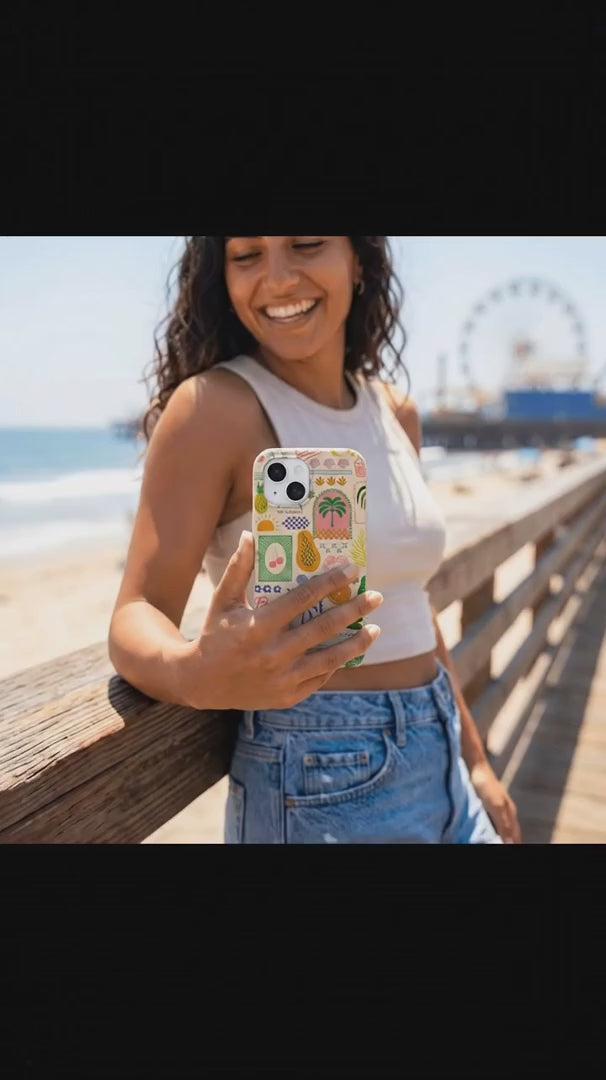Seashell Tropic Muse iPhone 15 Case - Product video demonstration