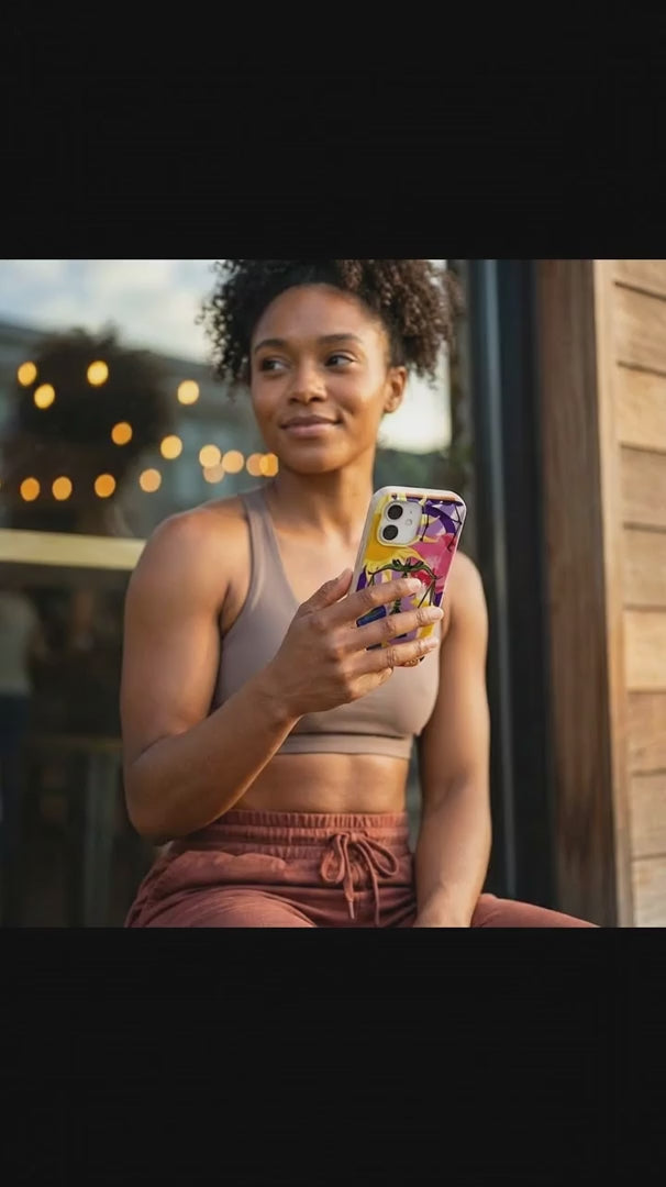 Seashell Libra Scale iPhone 15 Case - Product video demonstration