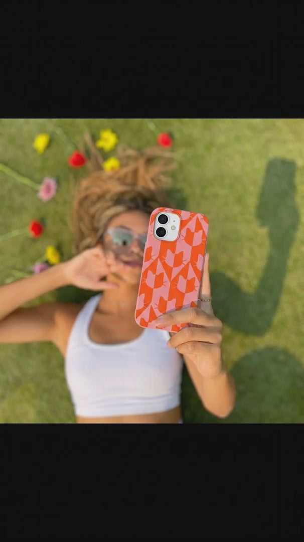 Bubblegum Pink Purr iPhone 17 Pro Case - Product video demonstration