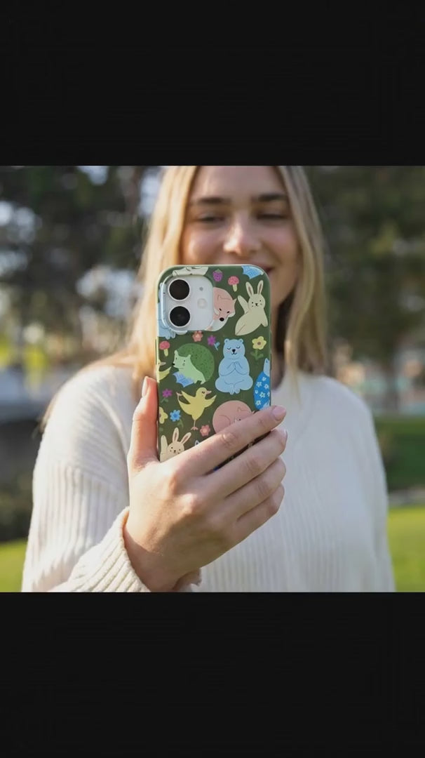 Forest Floor Wellness Creatures iPhone 16 Pro Max Case - Product video demonstration