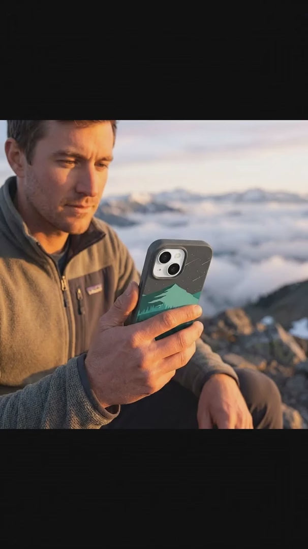 Black Boreal iPhone 13 Case