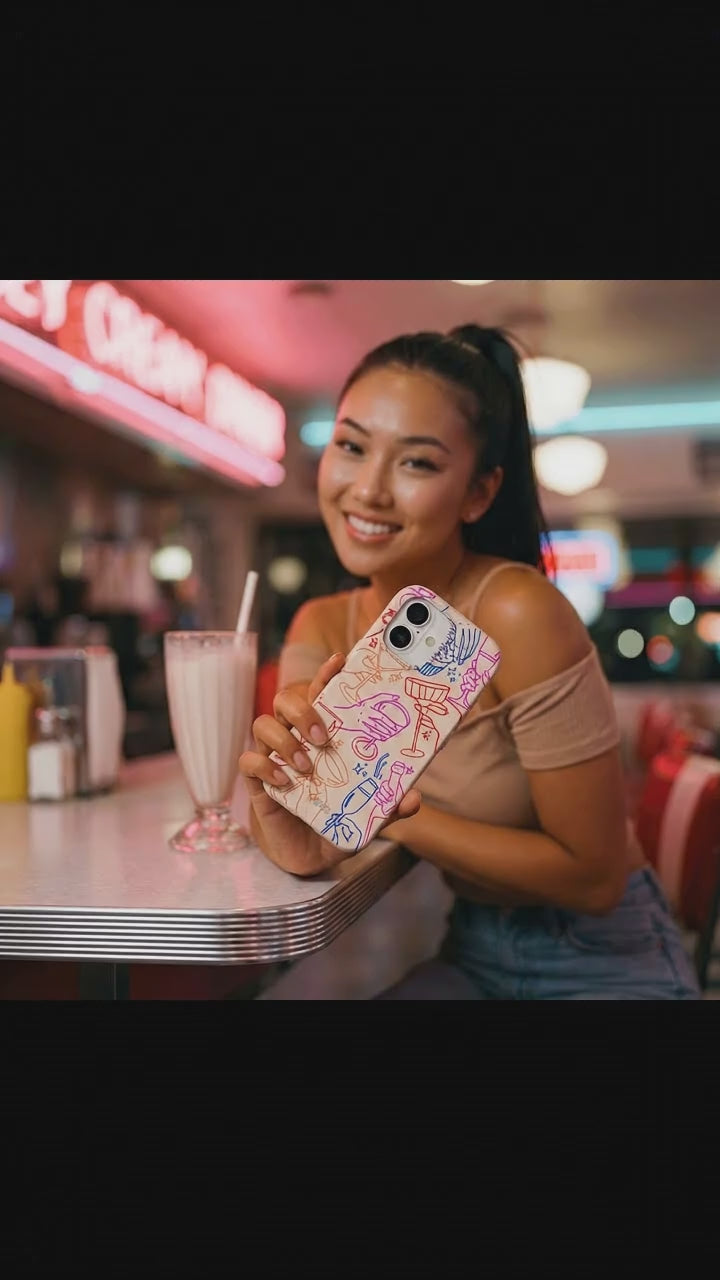 Seashell Cheers Club iPhone 17 Case - Product video demonstration