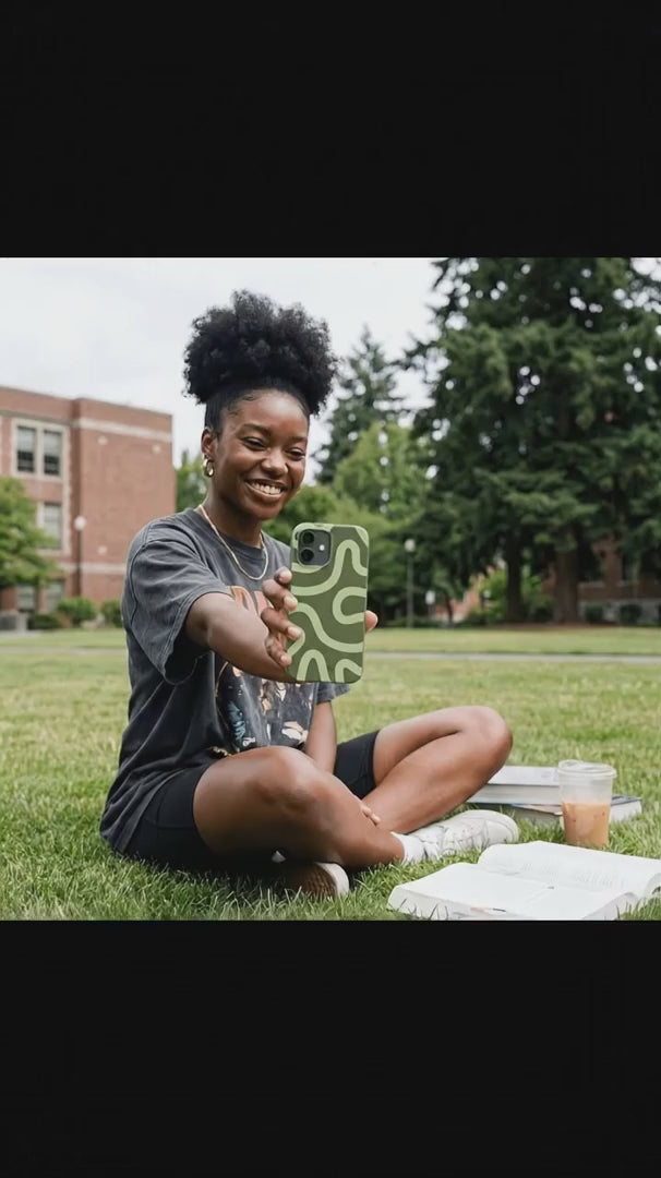 Forest Floor Wiggles iPhone 16 Case - Product video demonstration