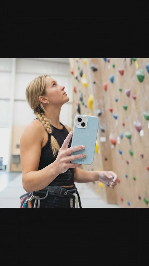 Powder Blue iPhone 16 Pro Max Case - Product video demonstration