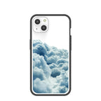 Clear Above the Clouds iPhone 13 Case With Black Ridge