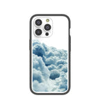 Clear Above the Clouds iPhone 14 Pro Case With Black Ridge