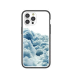 Clear Above the Clouds iPhone 14 Pro Max Case With Black Ridge