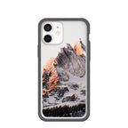 Clear Alps iPhone 12/ iPhone 12 Pro Case With Black Ridge