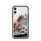 Clear Alps iPhone 12 Mini Case With Black Ridge