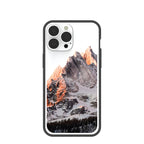Clear Alps iPhone 13 Pro Max Case With Black Ridge