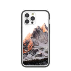 Clear Alps iPhone 14 Pro Max Case With Black Ridge