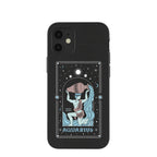 Black Aquarius iPhone 12 Mini Case