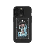 Black Aquarius iPhone 13 Pro Case