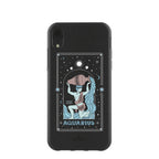 Black Aquarius iPhone XR Case