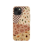 Seashell Autumn Quilt iPhone 13 Mini Case