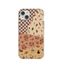 Seashell Autumn Quilt iPhone 14 Plus Case