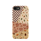 Seashell Autumn Quilt iPhone 6/6s/7/8/SE Case