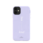 Lavender Bee Kind iPhone 11 Case