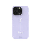 Lavender Bee Kind iPhone 13 Pro Case