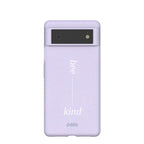 Lavender Bee Kind Google Pixel 6 Case