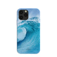 Coque Big Wave bleu poudre pour iPhone 11 Pro