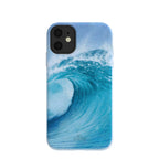 Powder Blue Big Wave iPhone 11 Case