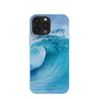 Powder Blue Big Wave iPhone 13 Pro Max Case