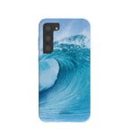 Powder Blue Big Wave Samsung Galaxy S23+(Plus) Case