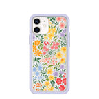 Clear Blooming Wild iPhone 12/ iPhone 12 Pro Case With Lavender Ridge