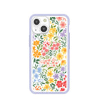 Clear Blooming Wild iPhone 13 Mini Case With Lavender Ridge