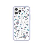 Clear Bloom iPhone 14 Pro Max Case With Lavender Ridge