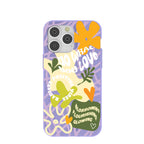 Lavender Blossoming Minds iPhone 14 Pro Max Case