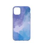 Lavender Blue Reflections iPhone 11 Case